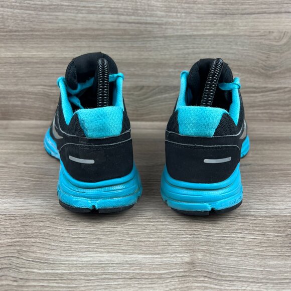 Nike Air Relentless Black Blue Running Shoe - Picture 4 of 8